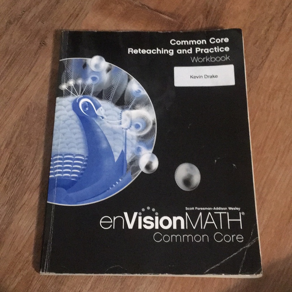 EnvisionMath Common Core Math Practice Workbook